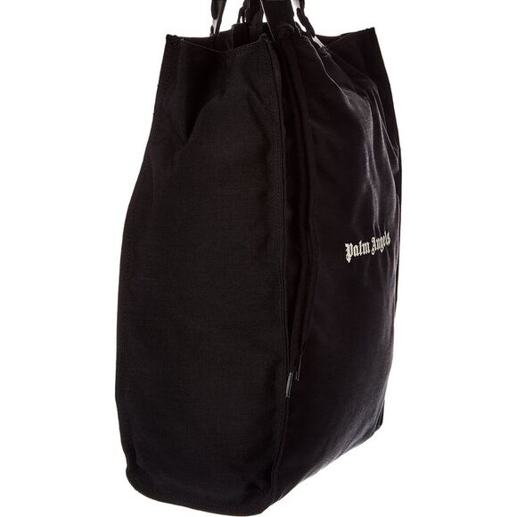 Palm Angels Logo Cordura Tote, Black - Picture 3 of 4